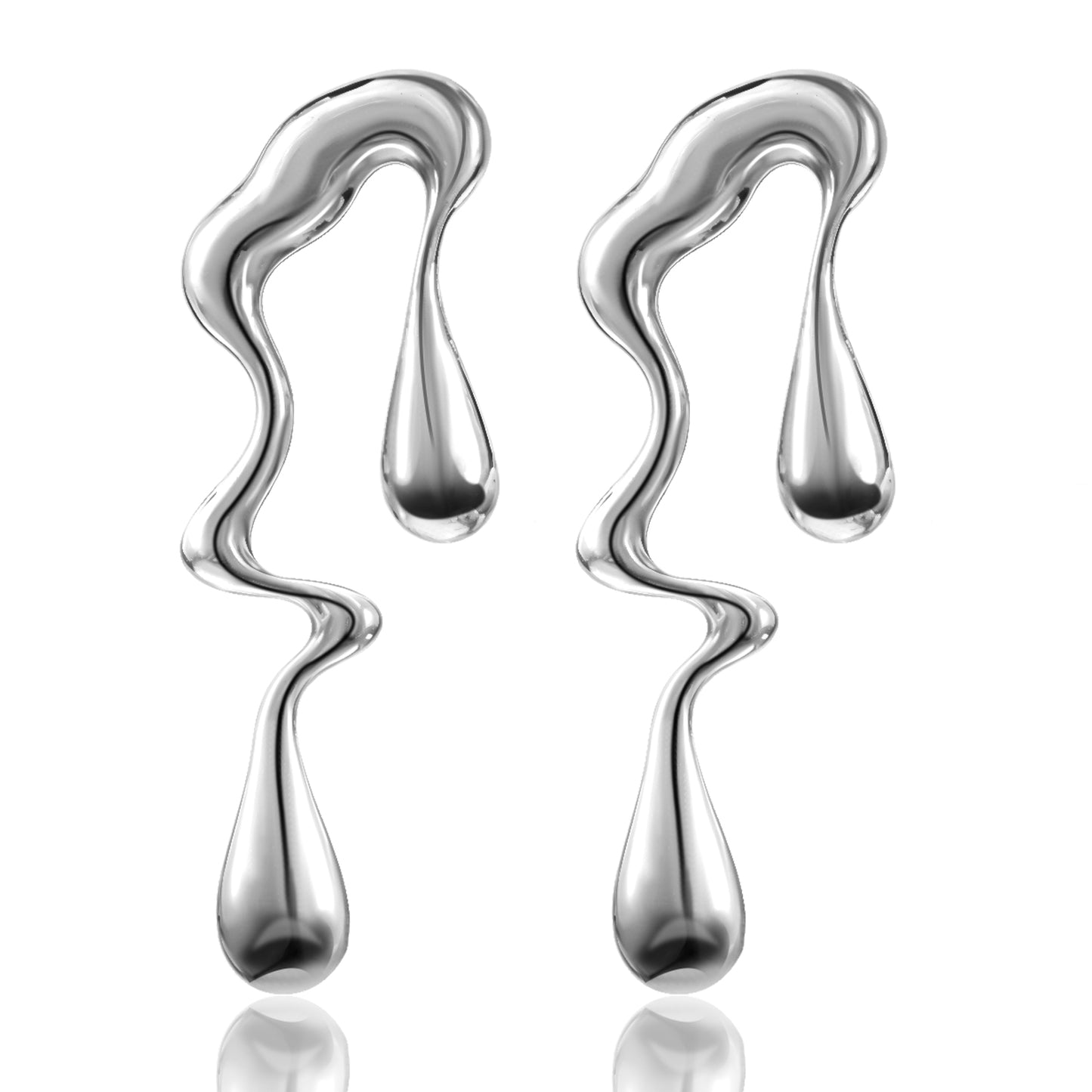 Teardrop Earrings Gold Palated Earrings