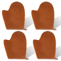 4pcs Tanning Mitt - Washable, Reusable Fake Tan Mit Self Tan Mitt for Smooth, Even Fake Tan or Sunscreen Application, Double-Sided Tanning Mit Glove for Sunbathing & Sunless Tanning