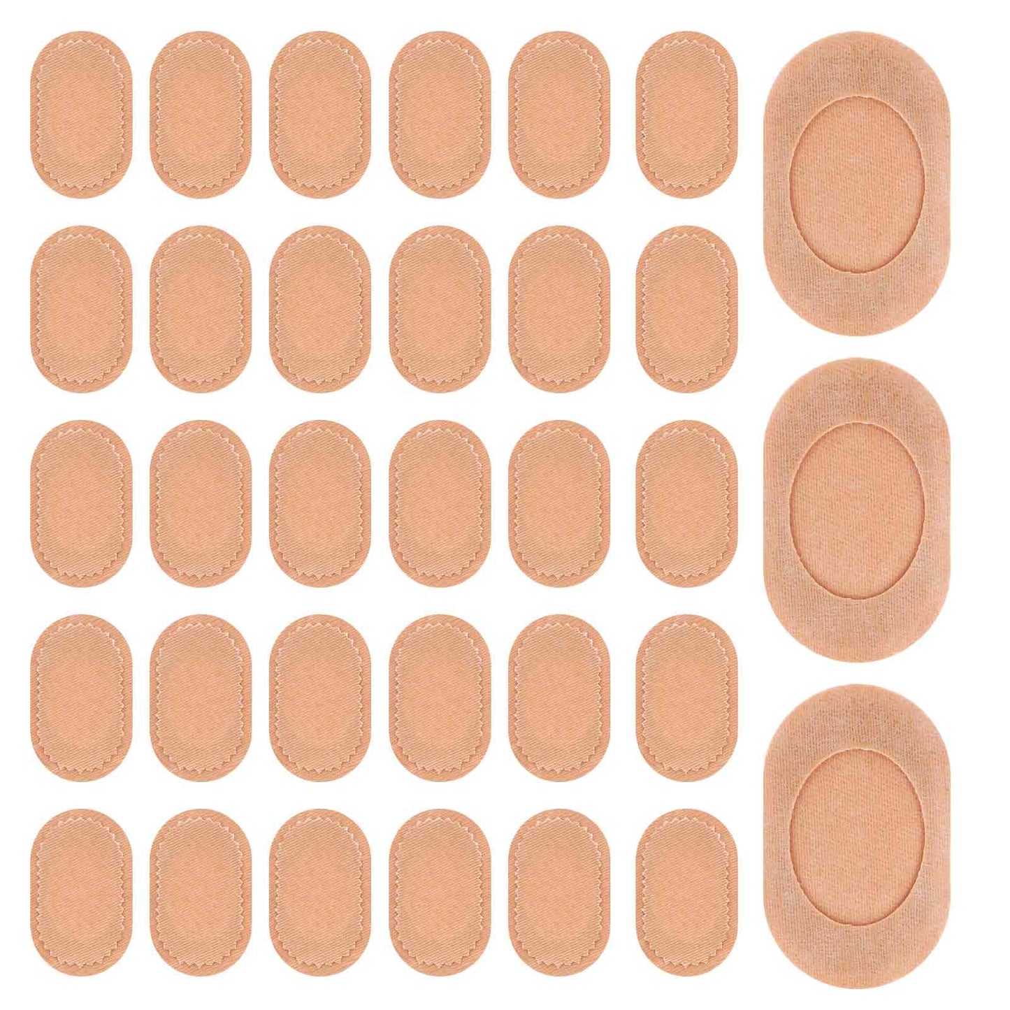 Tucnoeu 36Pcs Self-Adhesive Bunion Protector Pad Corn Cushions Bunion Pain Relief Pads to Wear with Shoes