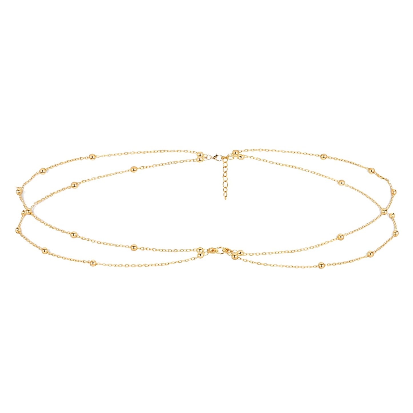 Adjustable Waist Chains Waterproof Simple Gold Waist Chain for Women