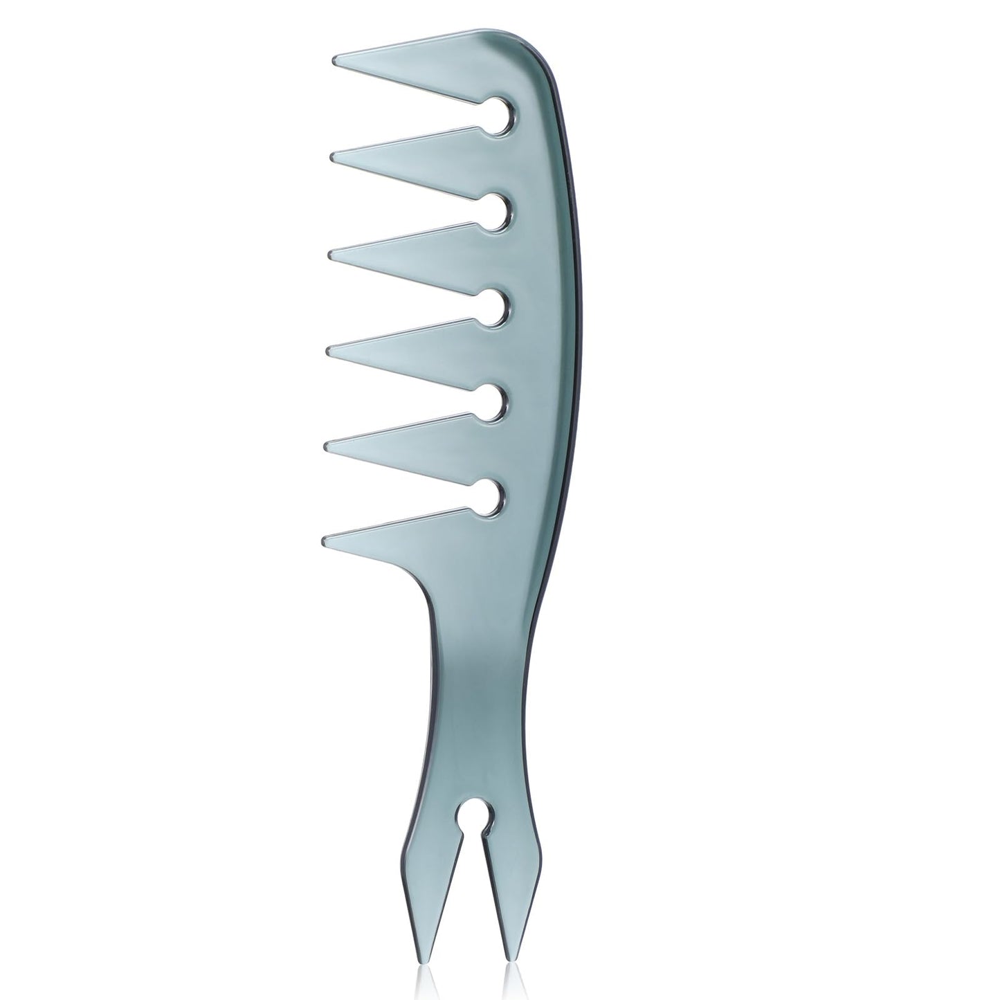 Lusofie 2Pcs Styling Comb with Dovetail Design Wide Tooth Comb Professional Barber Comb Hair Comb For Men Women For Most Hair Types (Black)