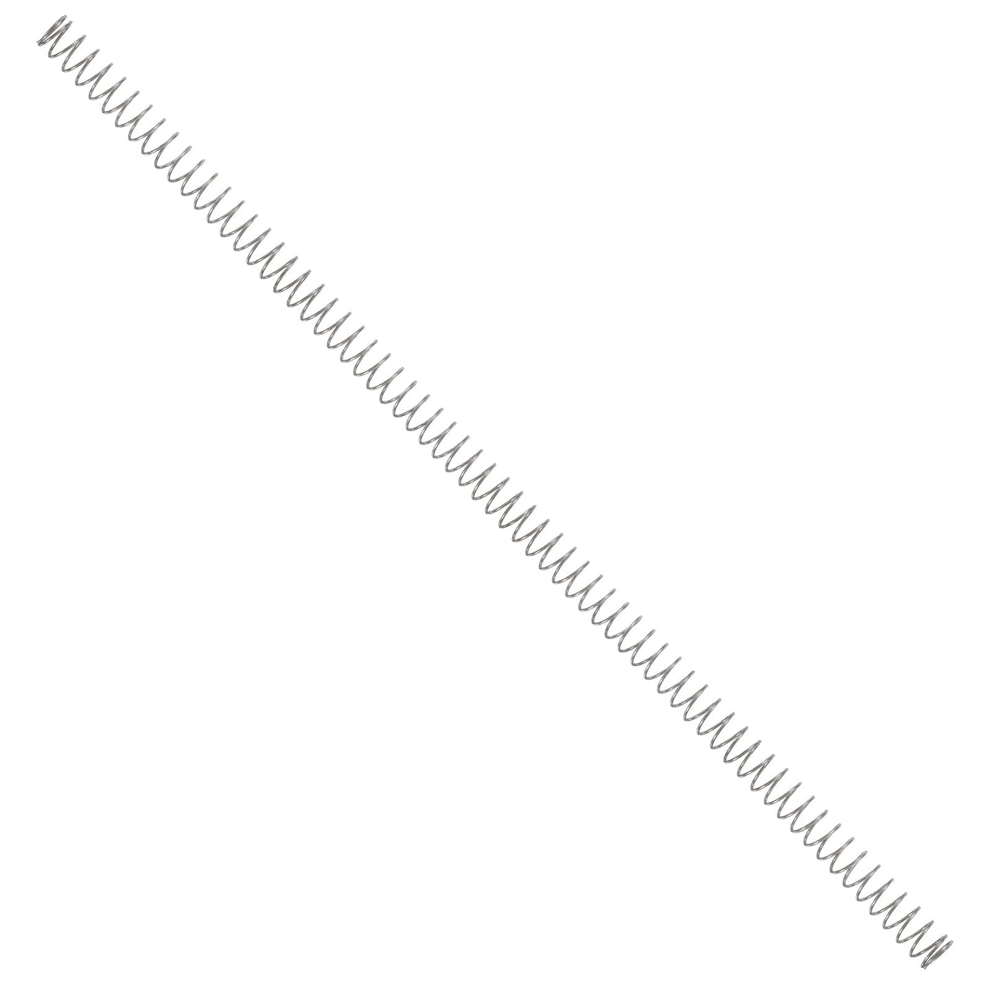 304 Stainless Steel Compression Spring 0.8mm Wire Diameter, 305mm Length Silver Coil Spring Metal Springs Set for Crafts Equipment Replacement Repair