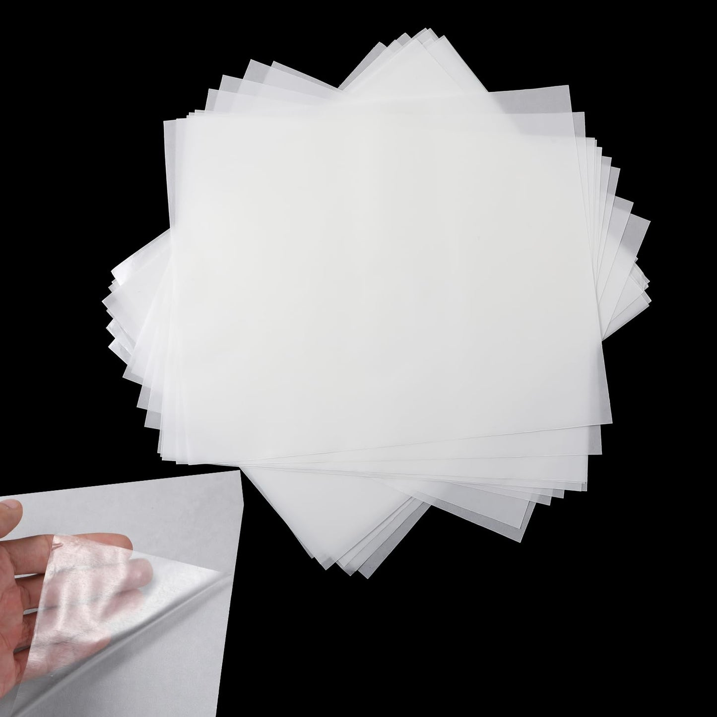 Iron on Adhesive Patch?11.81x 9.84 Inch Double Sided Iron on Heat Adhesive Patch Hot Melt Adhesive Film A4 Size Double-Sided Press-on Patch for Clothing