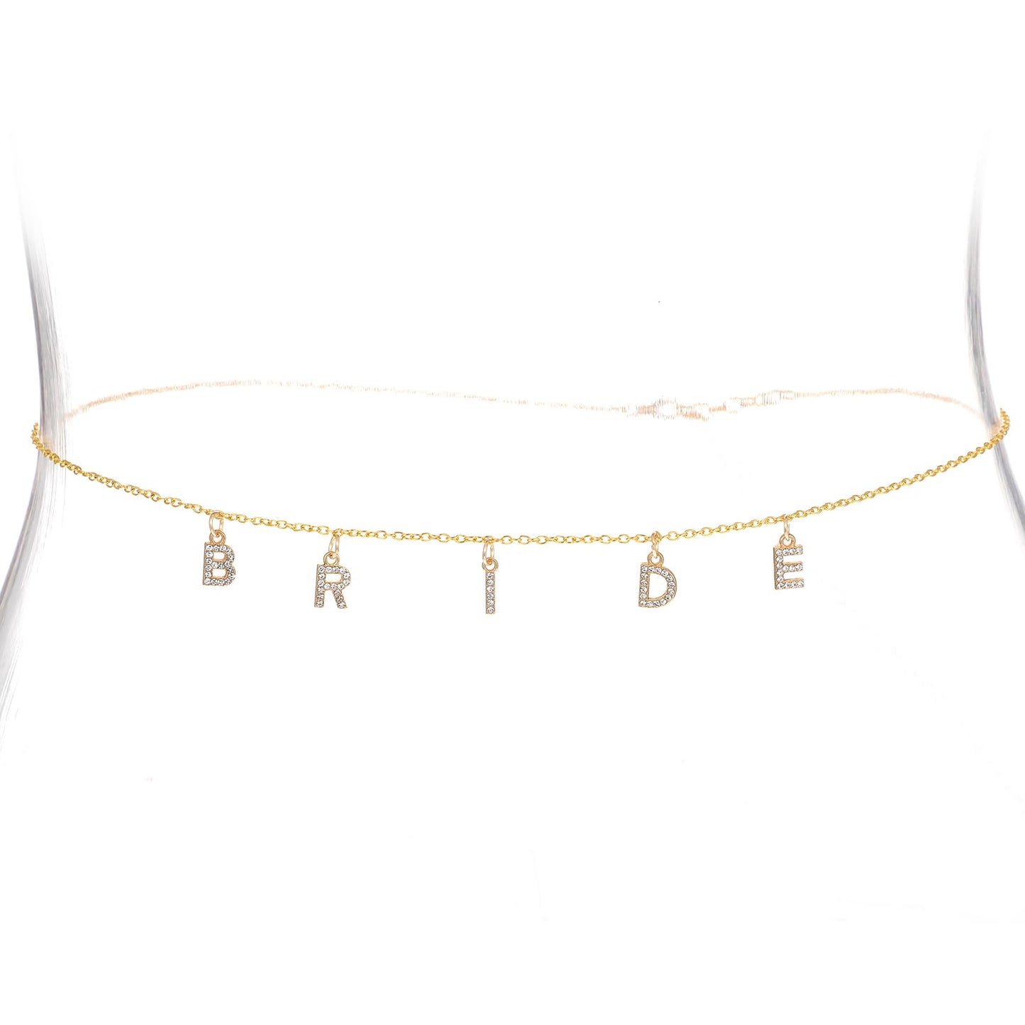 Rhinestones Bride Waist Body Chain Bride Jewelry Adjustable Body Chains Belly Chain Rhinestone Body Chain Body Chain Waist Belly Chains for Women