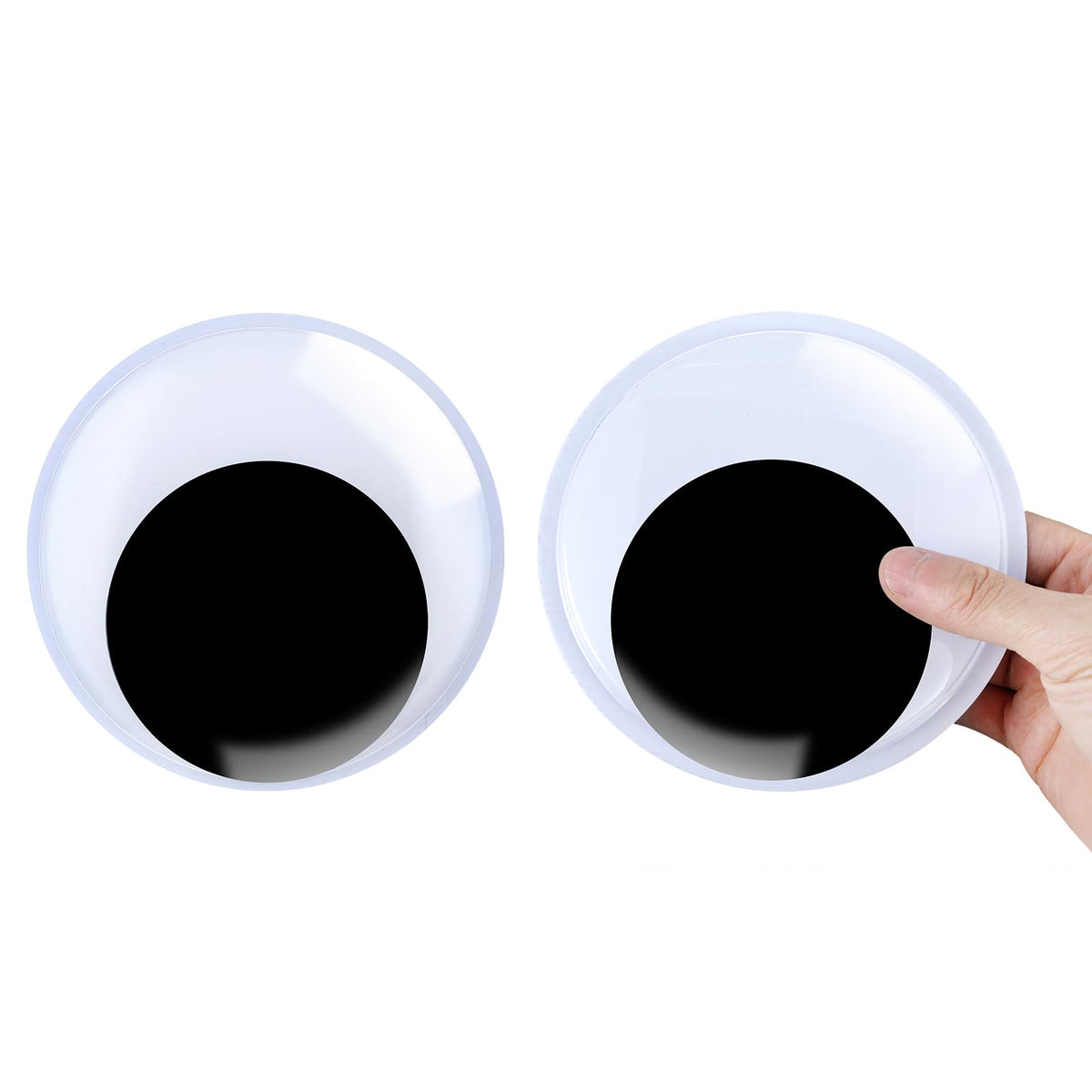 2 Pcs Large Googly Eyes for Crafts- 5.1 in Giant Googly Eyes Self Adhesive