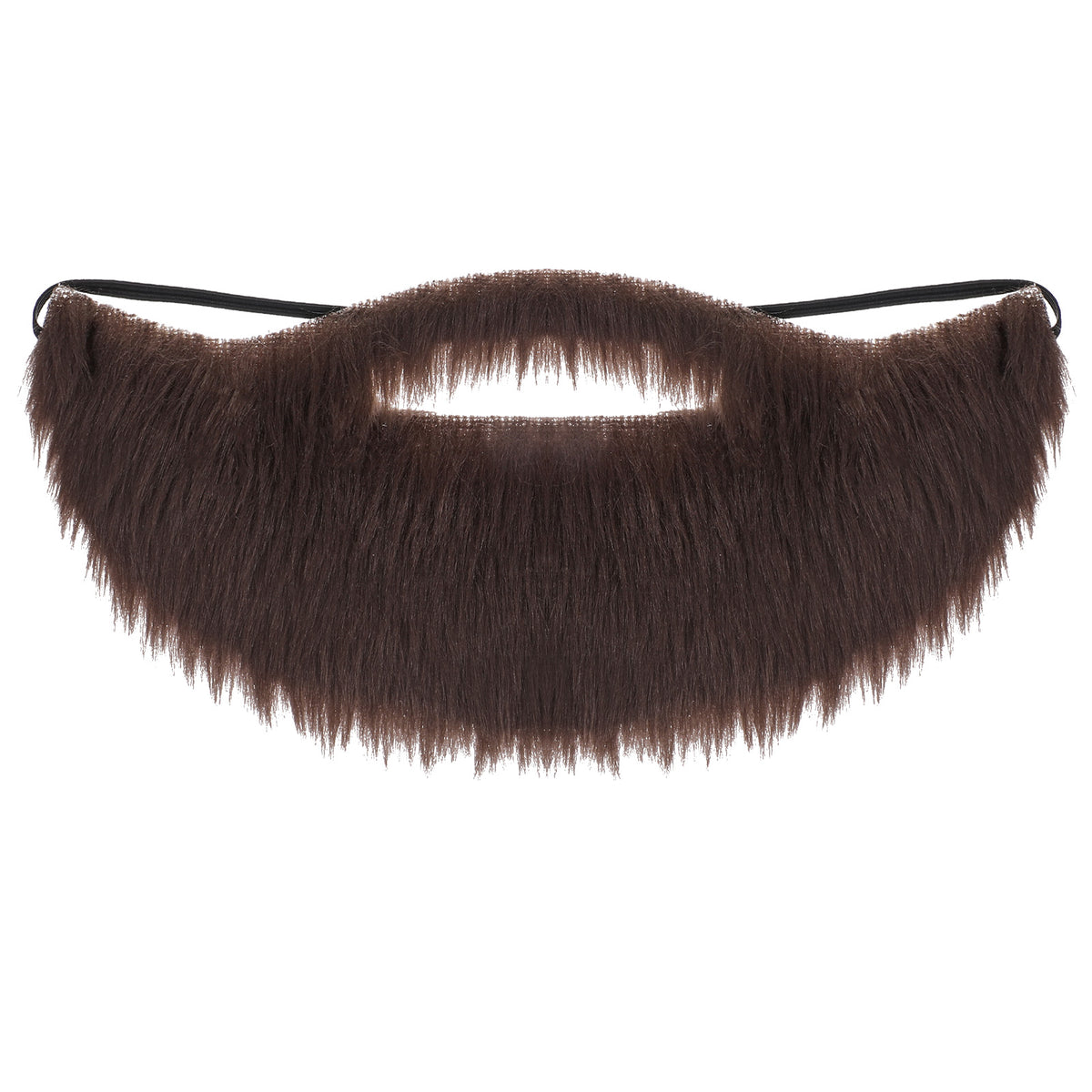 Brown Fake Beard Costume Men's Fake Mustache Costume Facial Hair