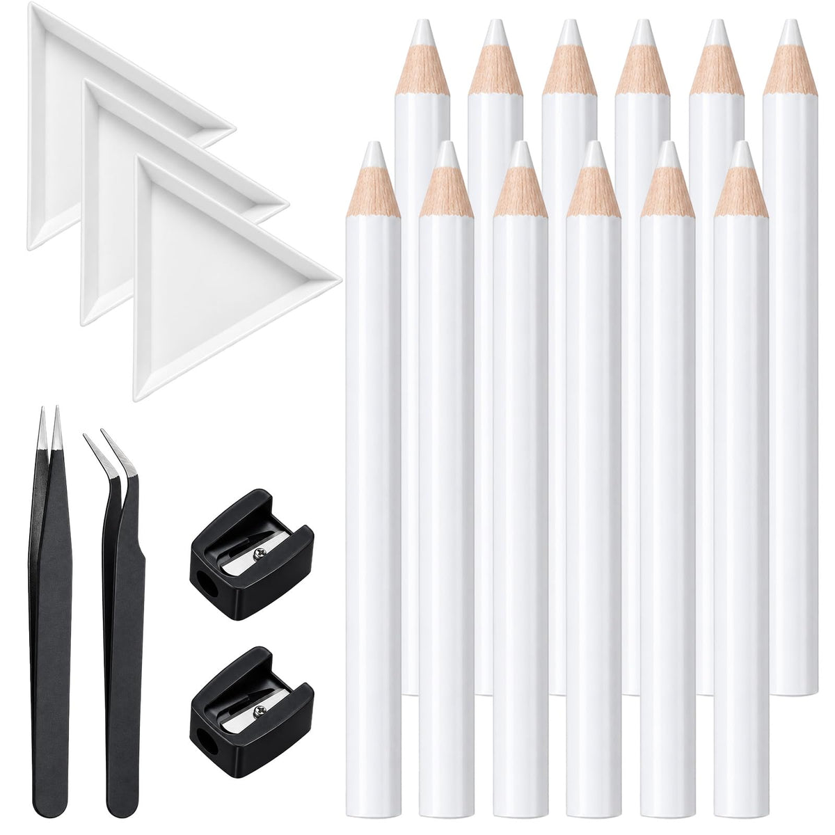 Ziuohaa 22Pcs Wax Pencil for Rhinestones, Self Adhesive Wax Pen