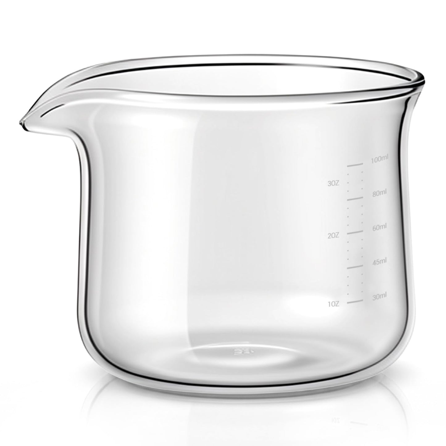 Neyauo 100ML/3OZ Espresso Measuring Cups with V-Shaped Mouth