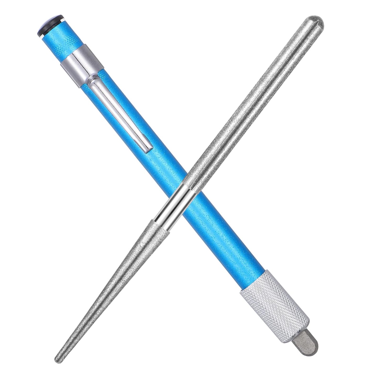 Portable Diamond Sharpening Pen, Diamond Knife Sharpener Sharpening Stone Sharpening Rod Diamond Sharpening Pen for Knives Hunting Kitchen Knives