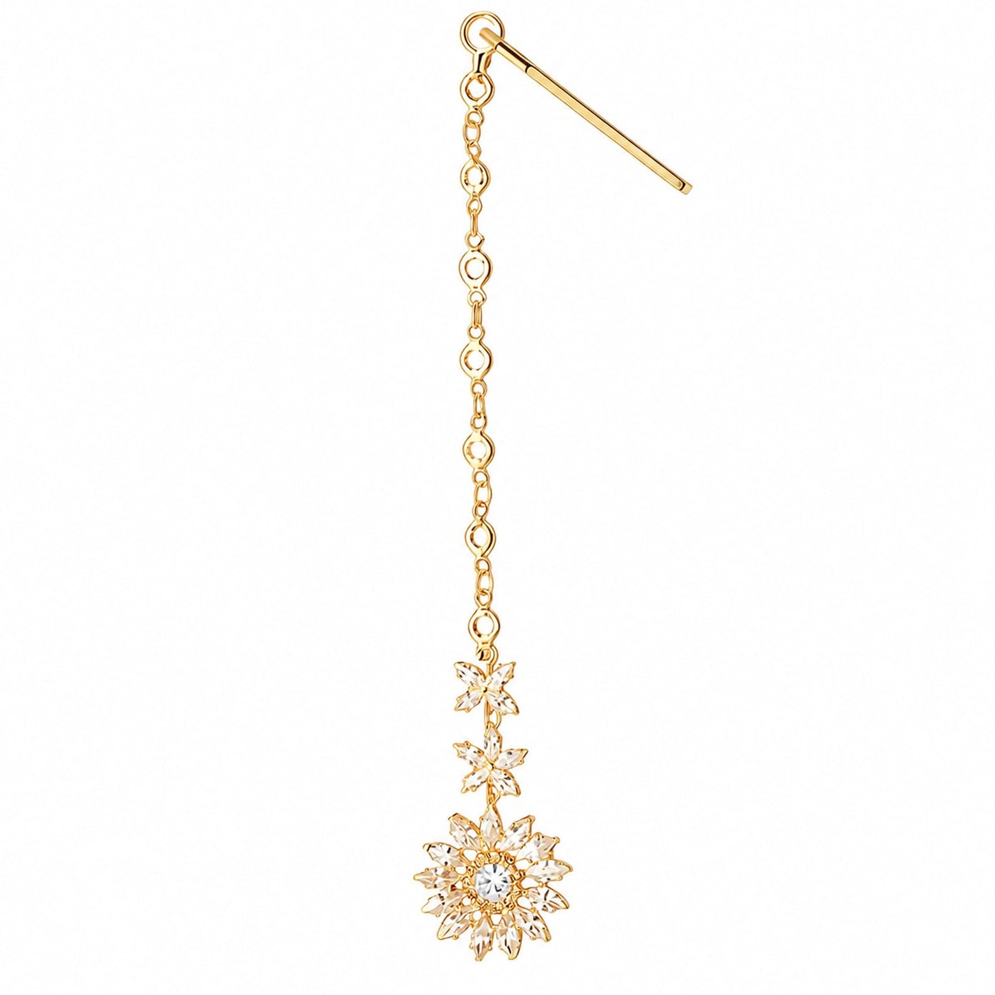 HaiFafafaing Gold Indian Head Jewelry for Women- Boho Maang Tikka Jewelry