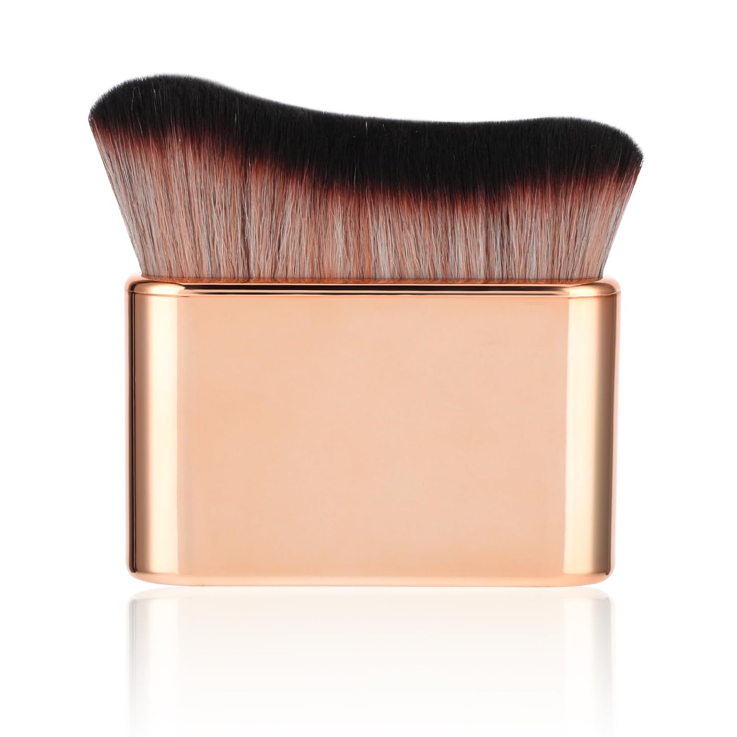 Self Tan Brush Soft Body Makeup Brush Portable Self Tanning Brushs Self Tanner Face Brushs for Body & Leg Makeup(Rose Gold)