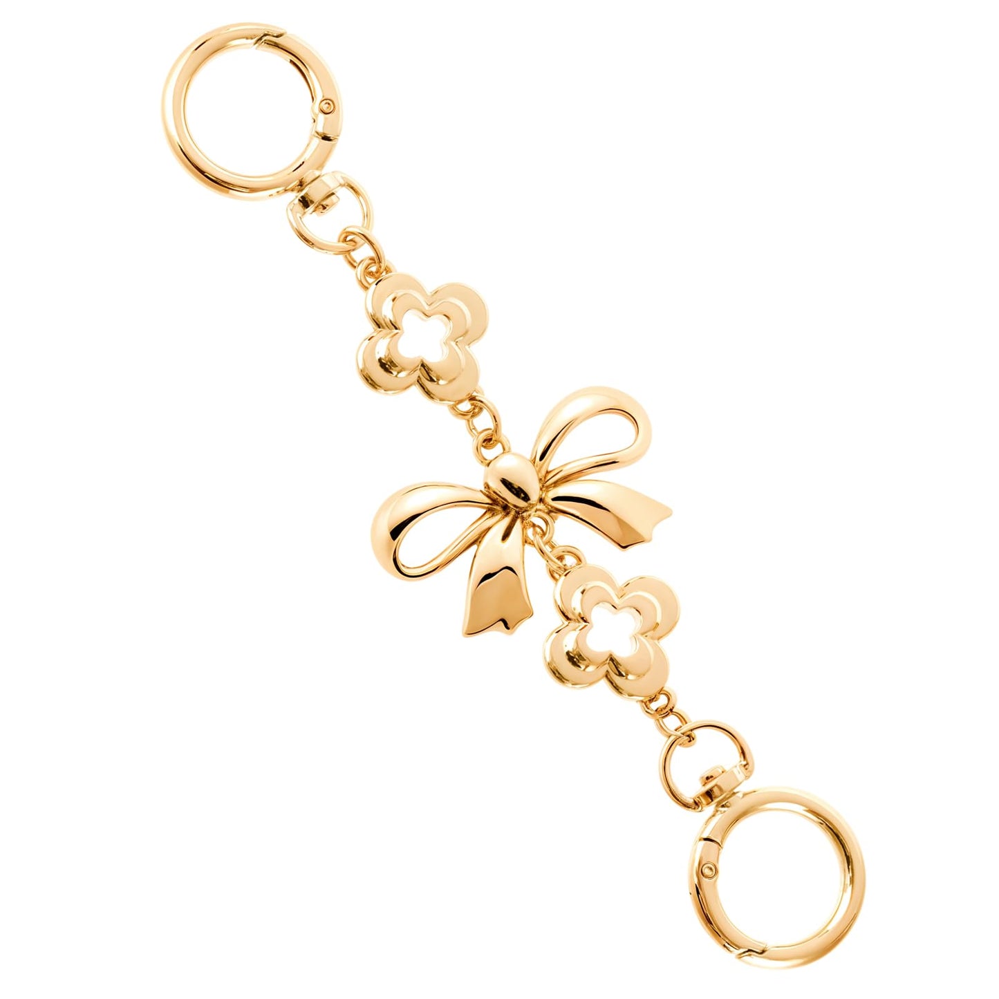 Purse Extender Chain Bow Pattern Metal Coach Bag Extender Bag Extender Chain Replacement Bag Chains Purse Accessories for Handbags Purses