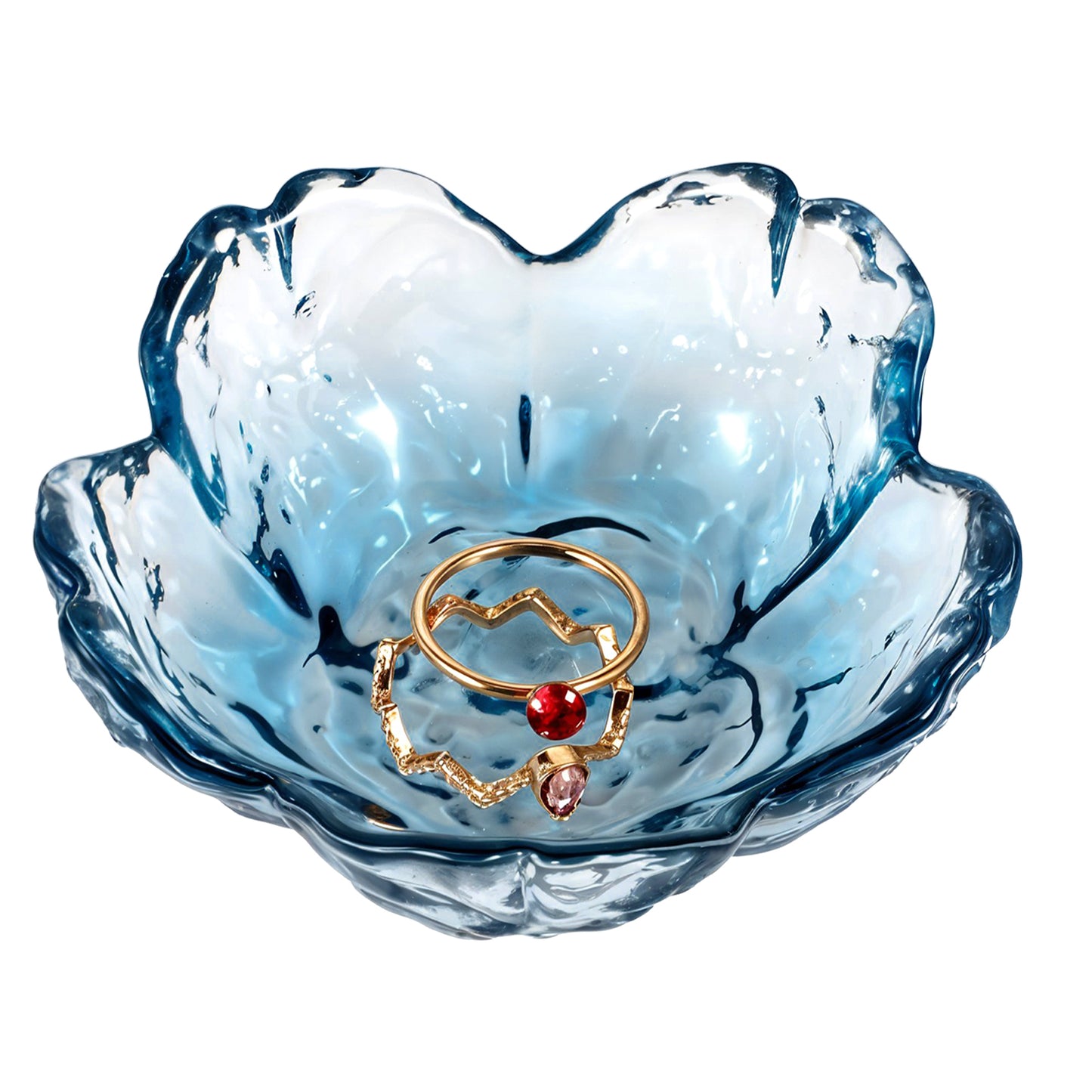 DIVINA VITAE Flower Jewelry Dish Tray