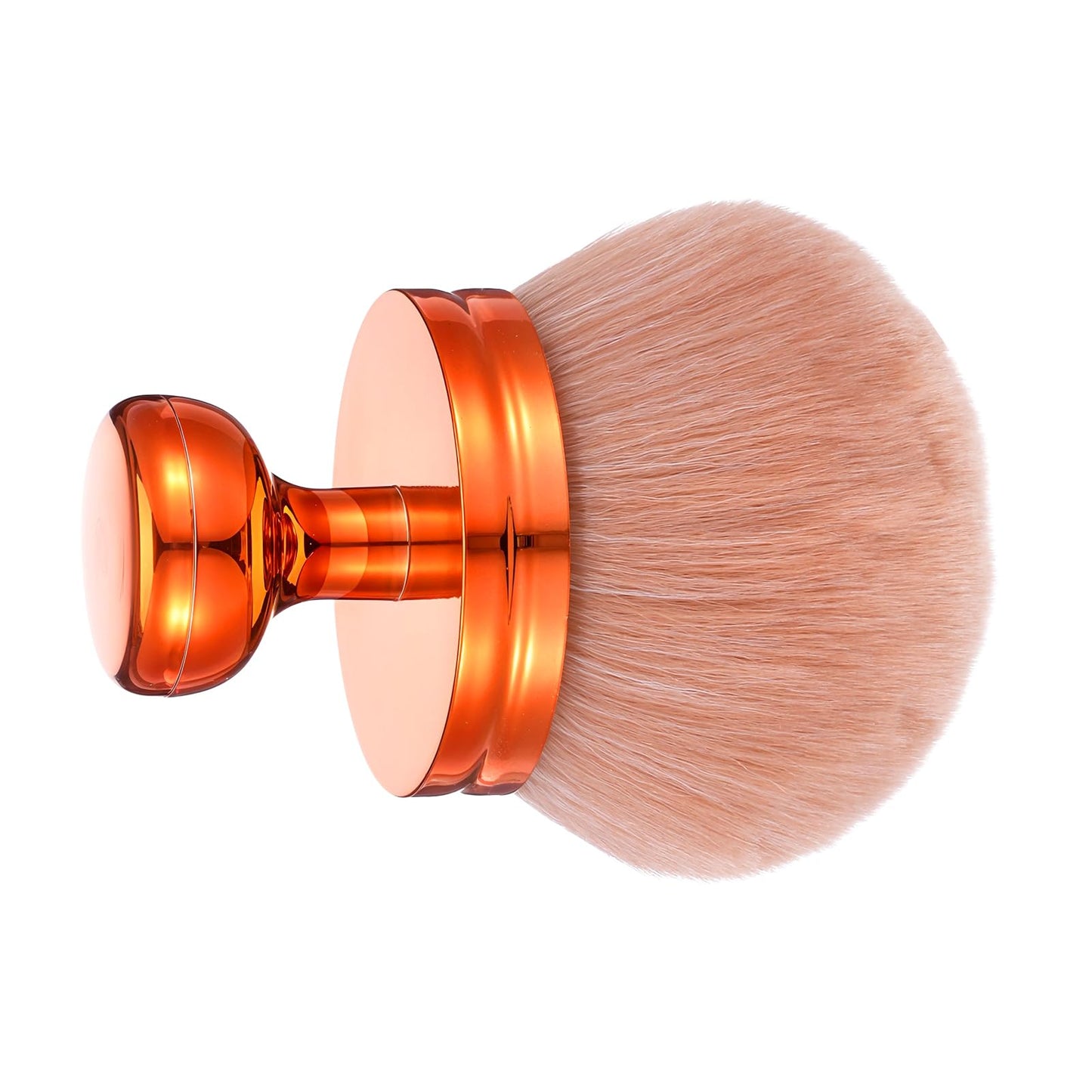 Extra Large Body Makeup Brush for Self Tanner, Contour Face Brush, 3 Inch Width Professional Kabuki Powder Brushes, Oval-Shaped Brushes Head, for Powder, Face and Body (Rose Gold)