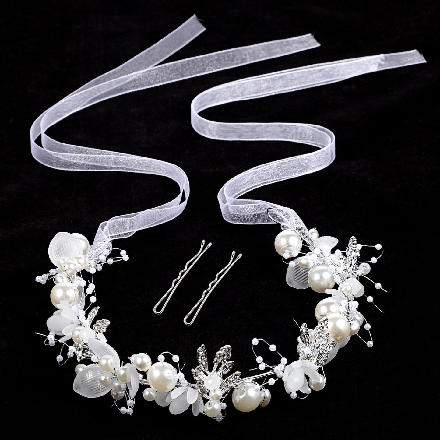 Flower Girl Headpiece Handmade Bridal Headband Wedding Princess Headpieces
