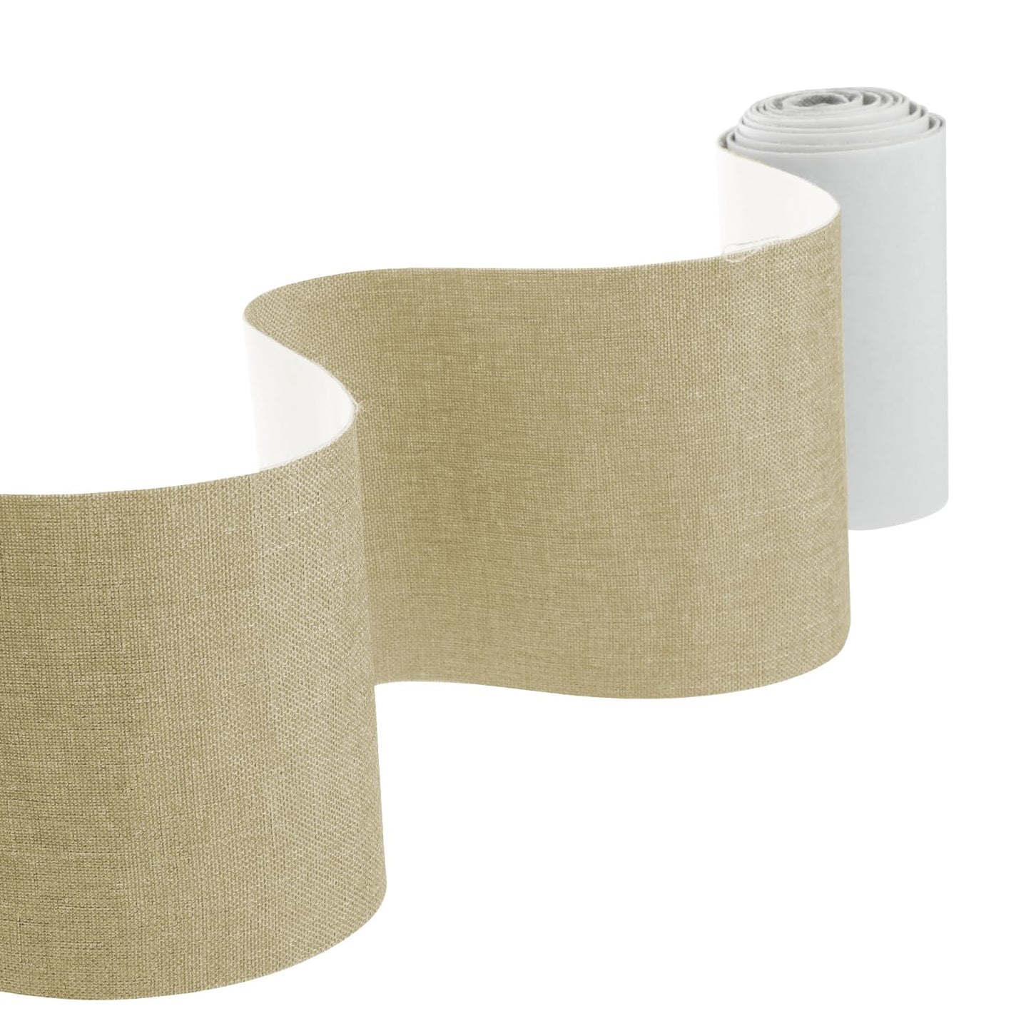 Lusofie Canvas Patches self-adhesive Patio Furniture Repair Kit General Fabric Tape For Clothes For Repairing Sofas clothes Tents Boat Covers Umbrellas Patios Backpacks (Off-White)