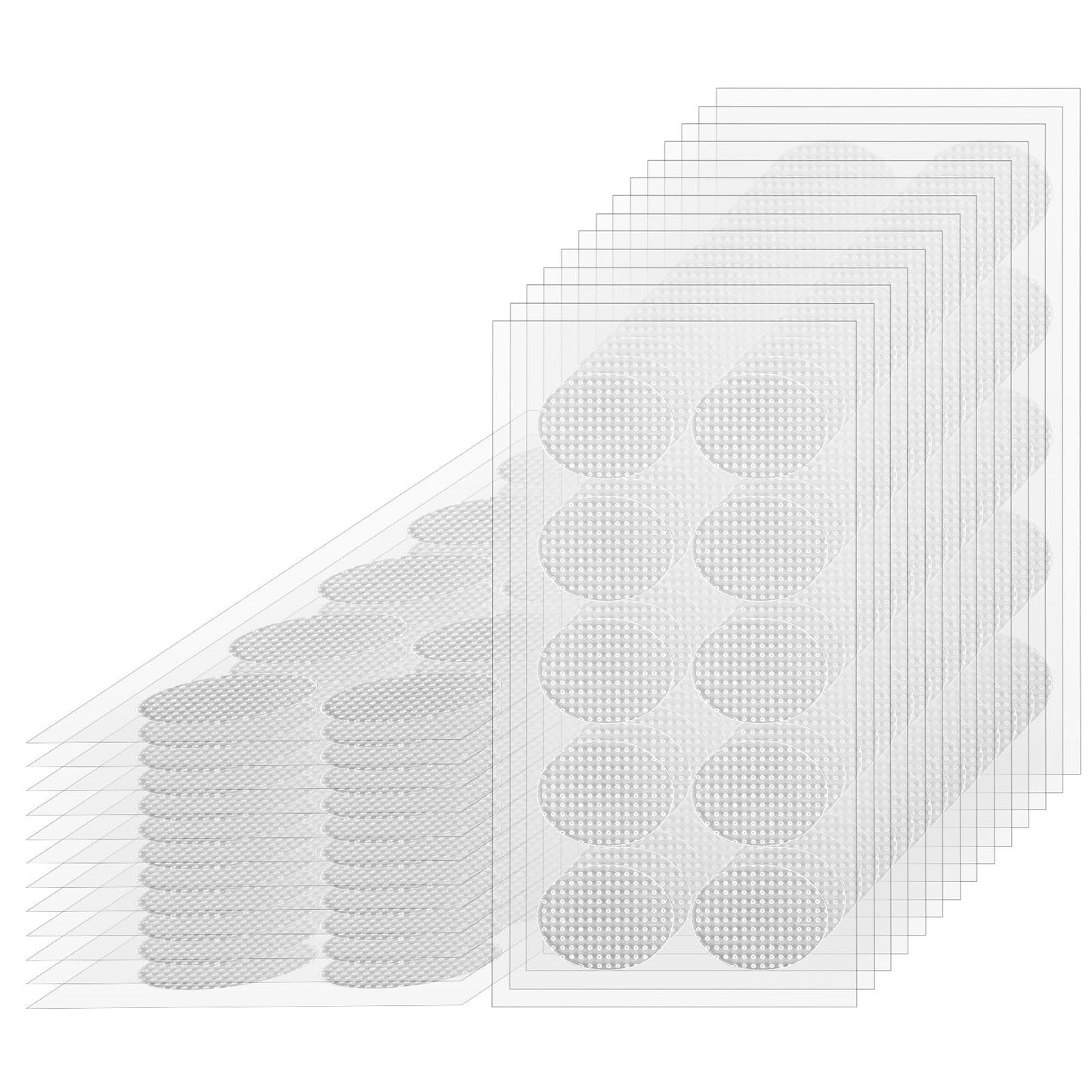 Ear Lobe Support Patches for Earrings 700 PCS Bifurcated Heavy Duty Clear Earring Stickers 0.59 x 0.49“Earring Support Patches for Protecting Stretched Earlobes,Ear Lobe Support Patches for Women