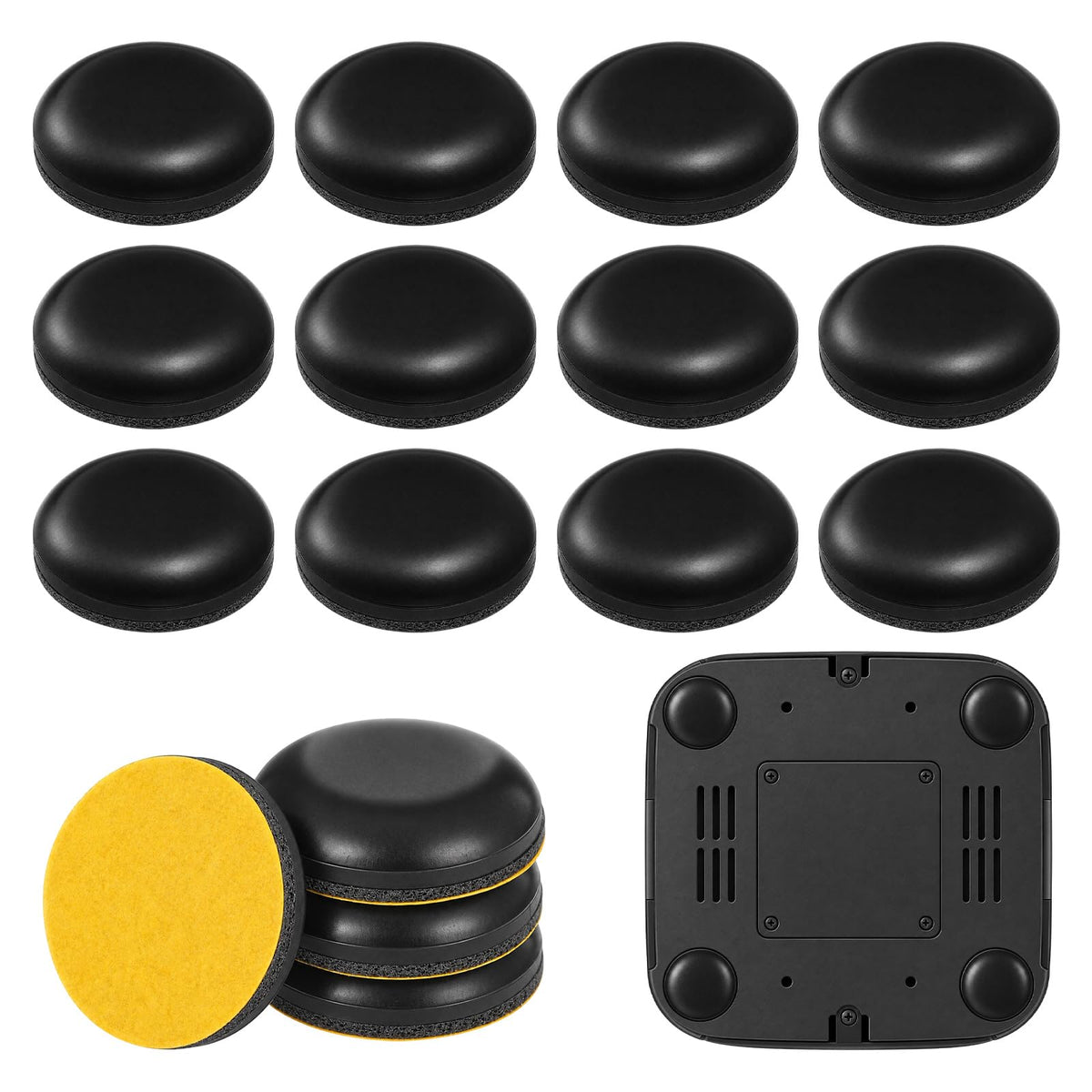 Appliance Sliders for Kitchen, 16Pcs Self-Adhesive Appliance Rollers