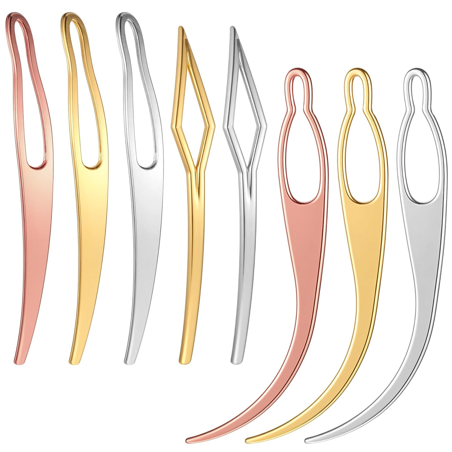 8Pcs Interlocking Tool for Locs, Sisterlock Retighten Tool Loc Tools