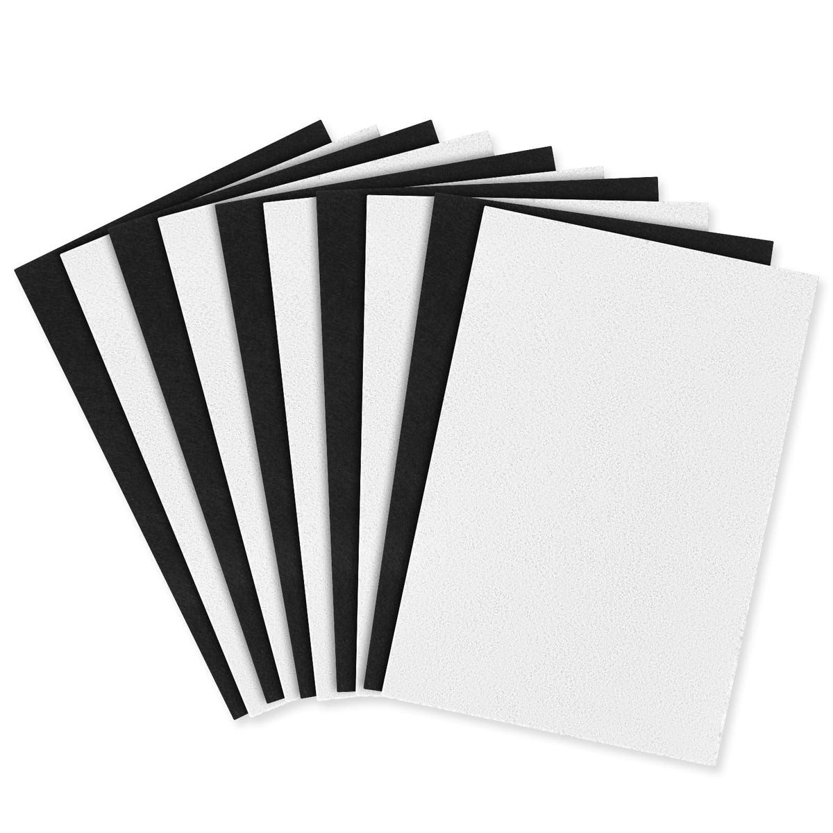 10 Pcs 1mm Thick Felt Sheet- 11.81 × 7.87 Inch Soft Fabric Felt Squares