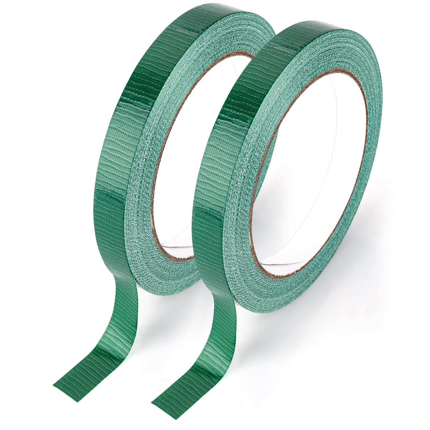 Lusofie 2 Roll Green Floral Tape Waterproof Florist Tape, Flower Tape for Fresh Flower Bouquet Wrap Flower Arrangements Crafts