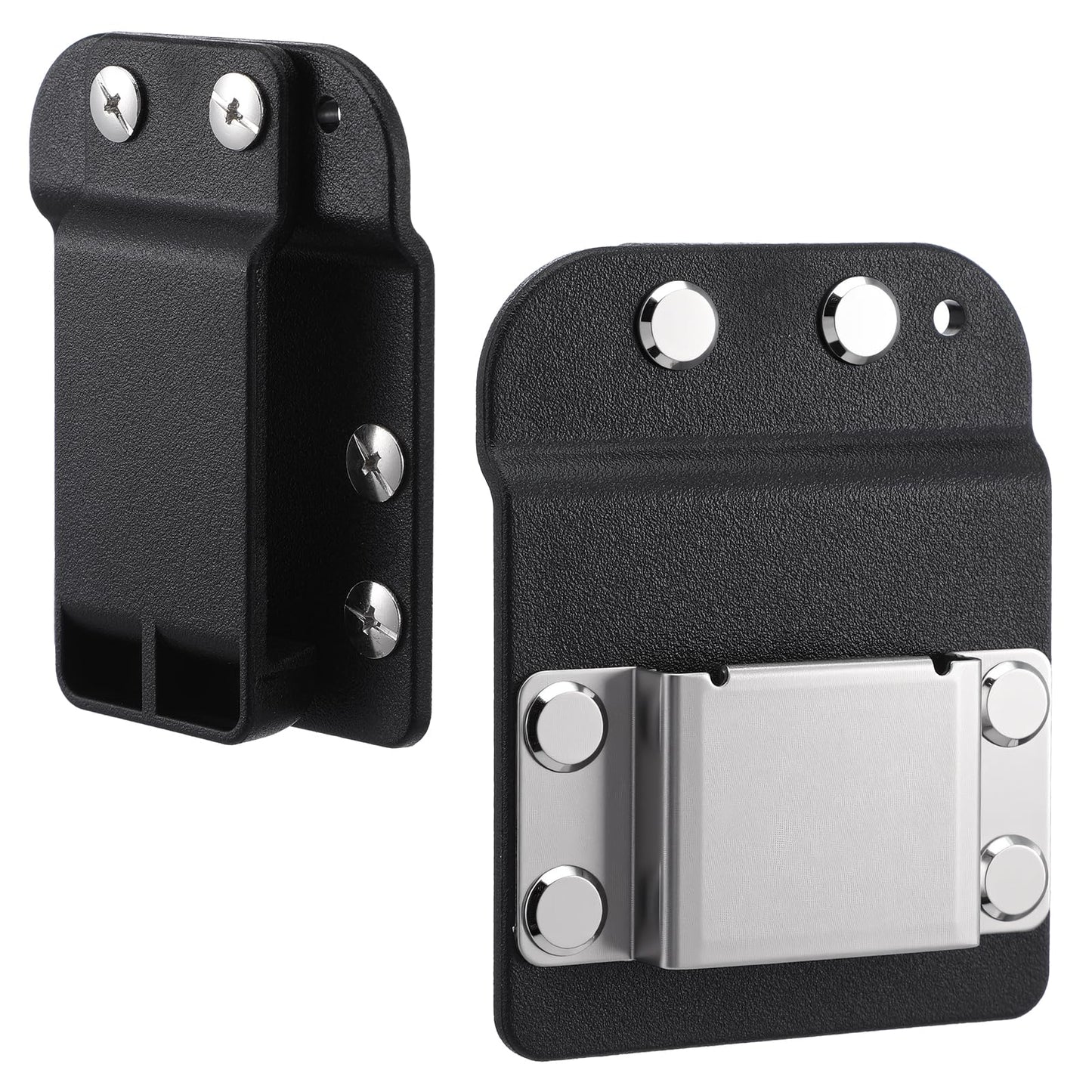 Tool Belt Drill Holder, Tape Measure Holder, 2-Inch Belt Mount, Heavy-Duty Steel, Secure Drill Impact Driver Holder