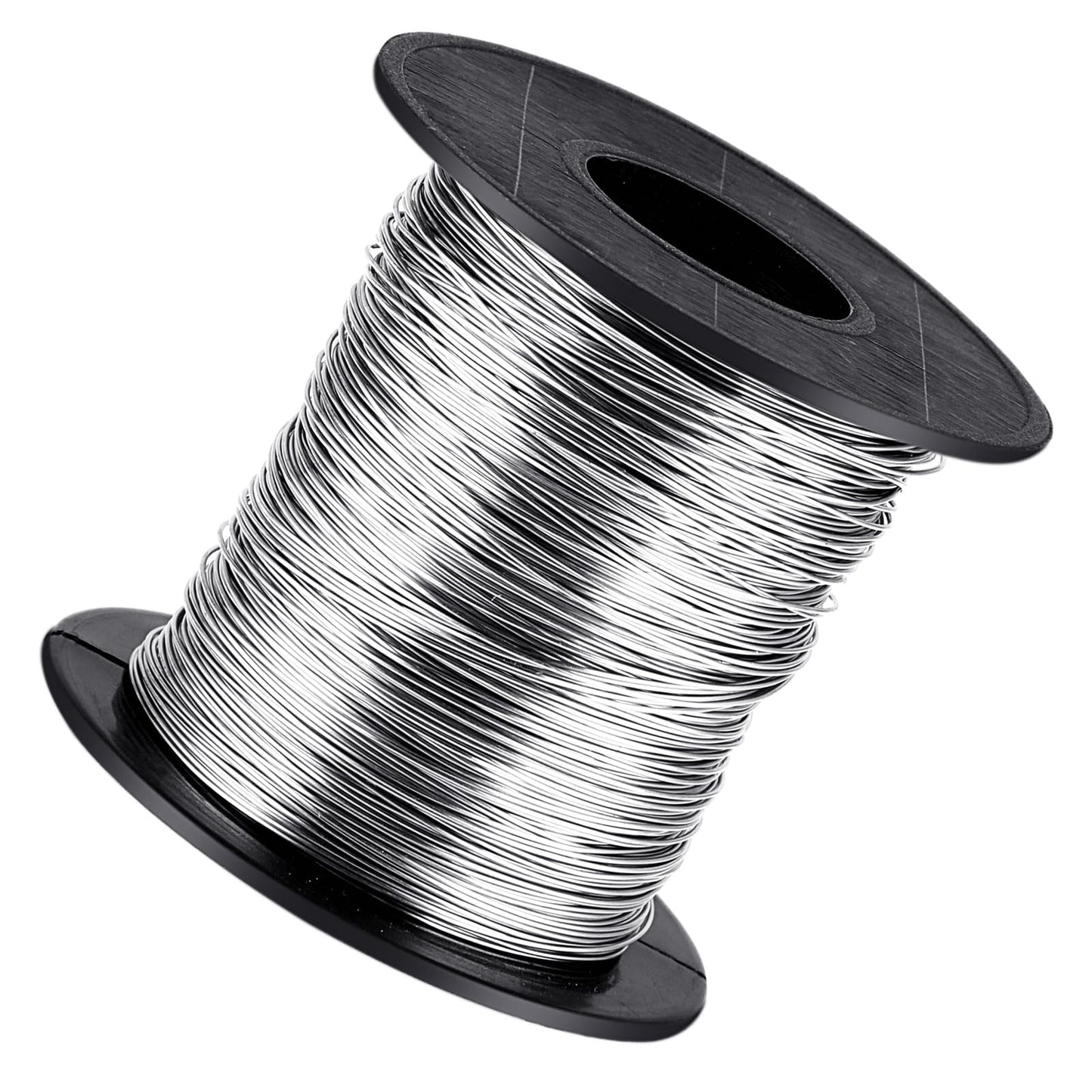Lusofie 26 Gauge Craft wire, stainless steel Wire, Wire for Jewelry Making, Rust-Proof General Purpose Steel Wire for Jewelry Making, Handicraft Making Suitable for Men and Women