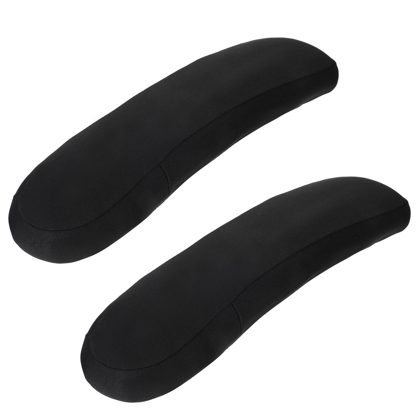 HaiFafafaing 2PCS Office Chair Armrest Covers- 8.6in to 12.2in Extended and Breathable Desk Chair Cover, Removable Rest Pad Protector, Washable Polyester Computer Chairs Armrest Slipcovers