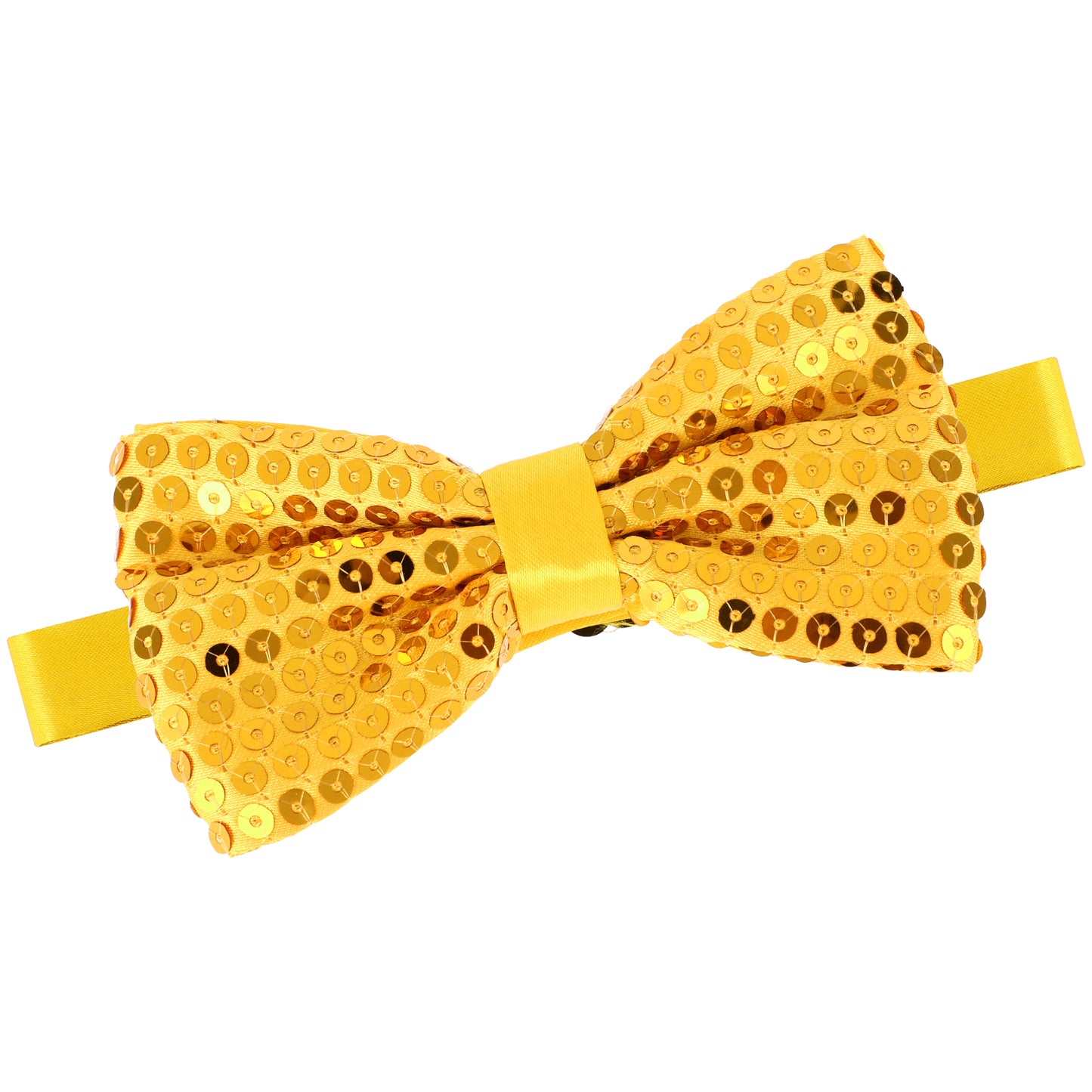 HaiFafafaing sequin bow tie(Gold)