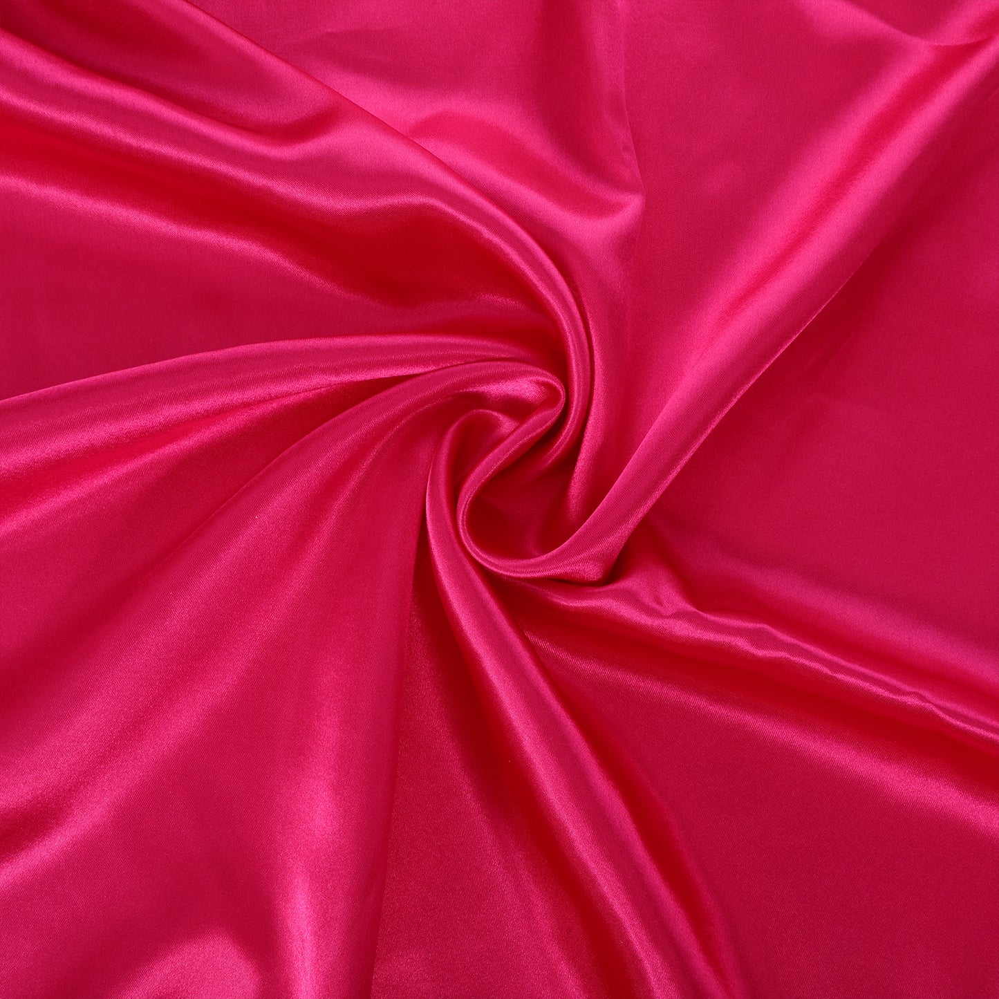 Satin Fabric by The Yard, 60 Inch Wide White Satin Fabric Shiny & Silky Lining Cloth Fabrics for Wedding Dress, Clothing Making, DIY Crafts, Table Cover, Sewing(Bright Pink)