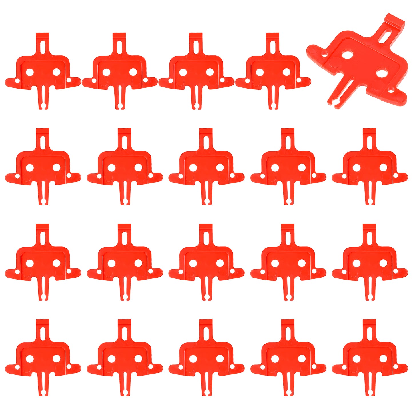 Tucnoeu 6PCS Bicycle Brake Pads Spacer Hydraulic Disc Brake Pads Spacer Hydraulic Bike Brake Pad Spreader Cycling Repair Insert Tools for MTB, Road Bike