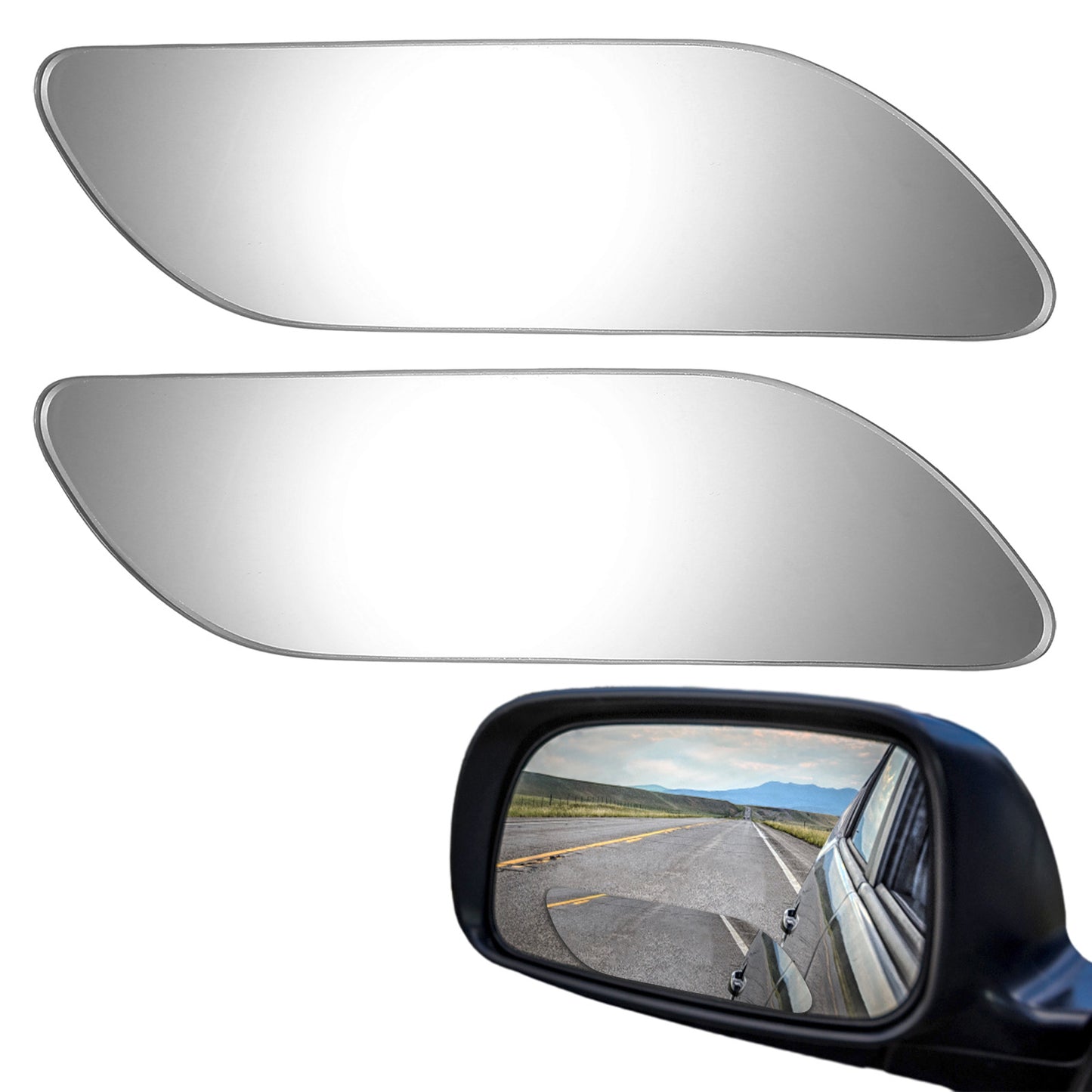 Blind Spot Mirrors 2 Pack, Convex Blind Spot Mirror for Car, Wide Angle Adjustable Car Rear View Mirror, Automotive Exterior Accessories for Cars, SUV, Trucks(4.6 x 1.18 x 0.63 inch)