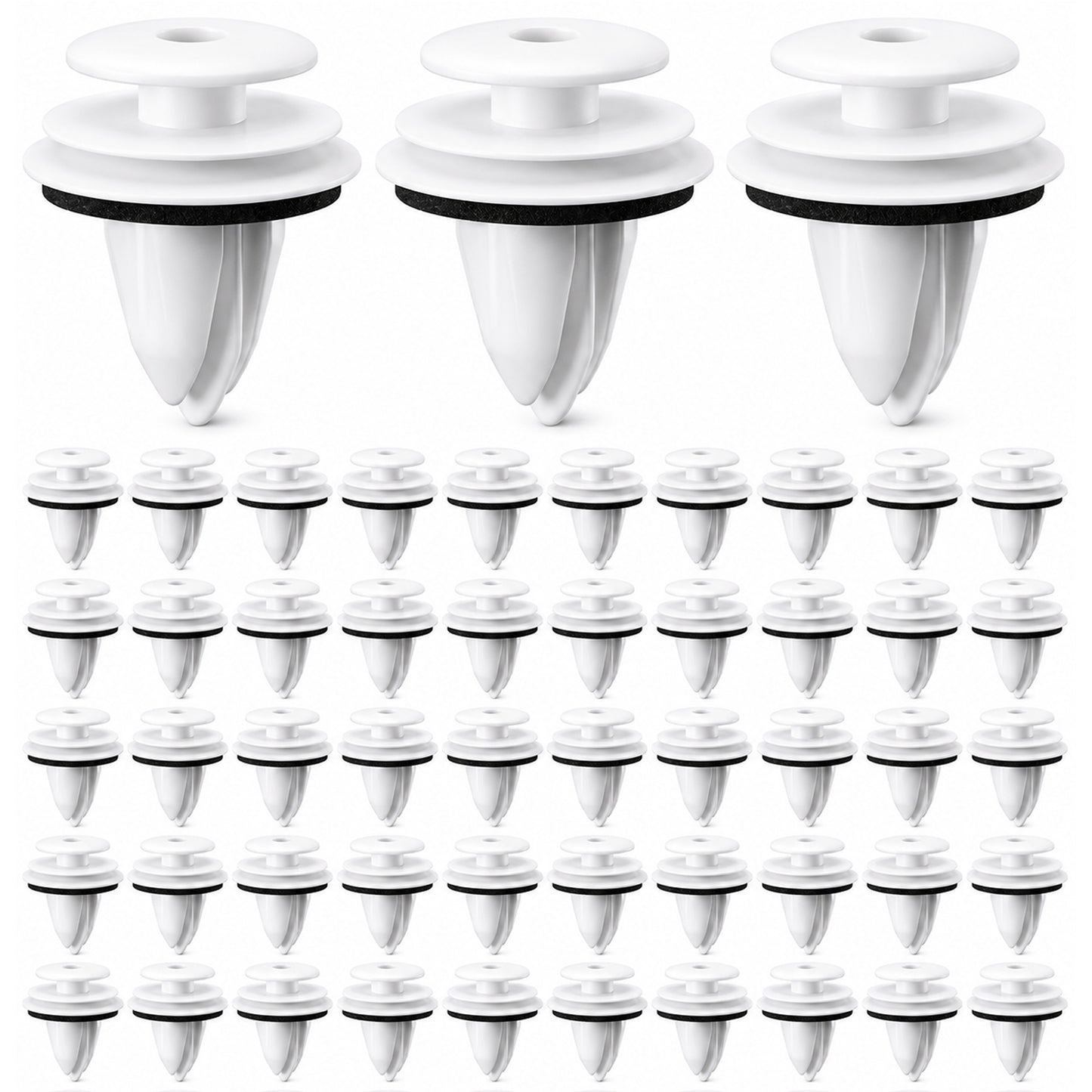 50PCS Door Trim Panel Retainers Clips, Door Panel Clips, Car Accessories Panels Retainer Clip Replacement Compatible with Most Vehicles