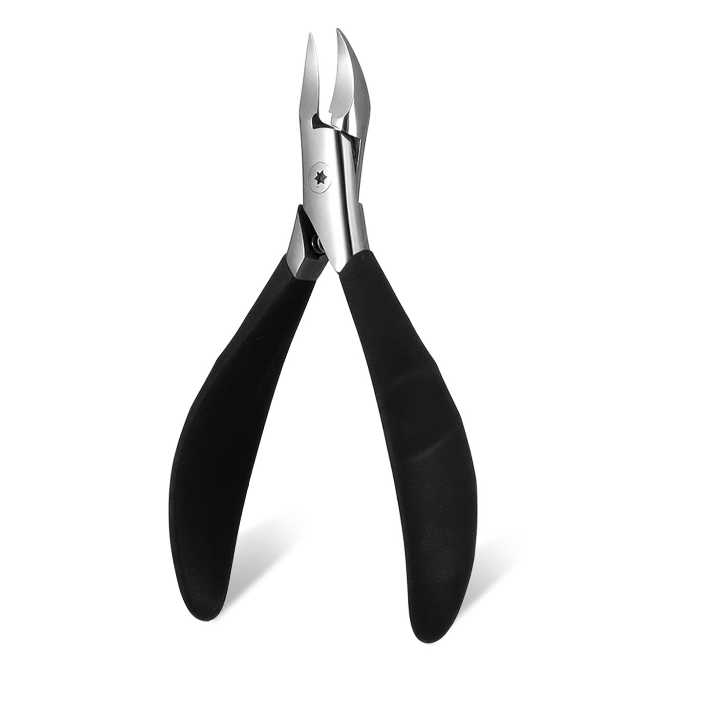 Ingrown Toenail Clippers, Professional Straight Blade Toe Nail Clippers for Thick Nail & Ingrown Toenails, Stainless Steel Sharp Curved Blade Grooming Tool