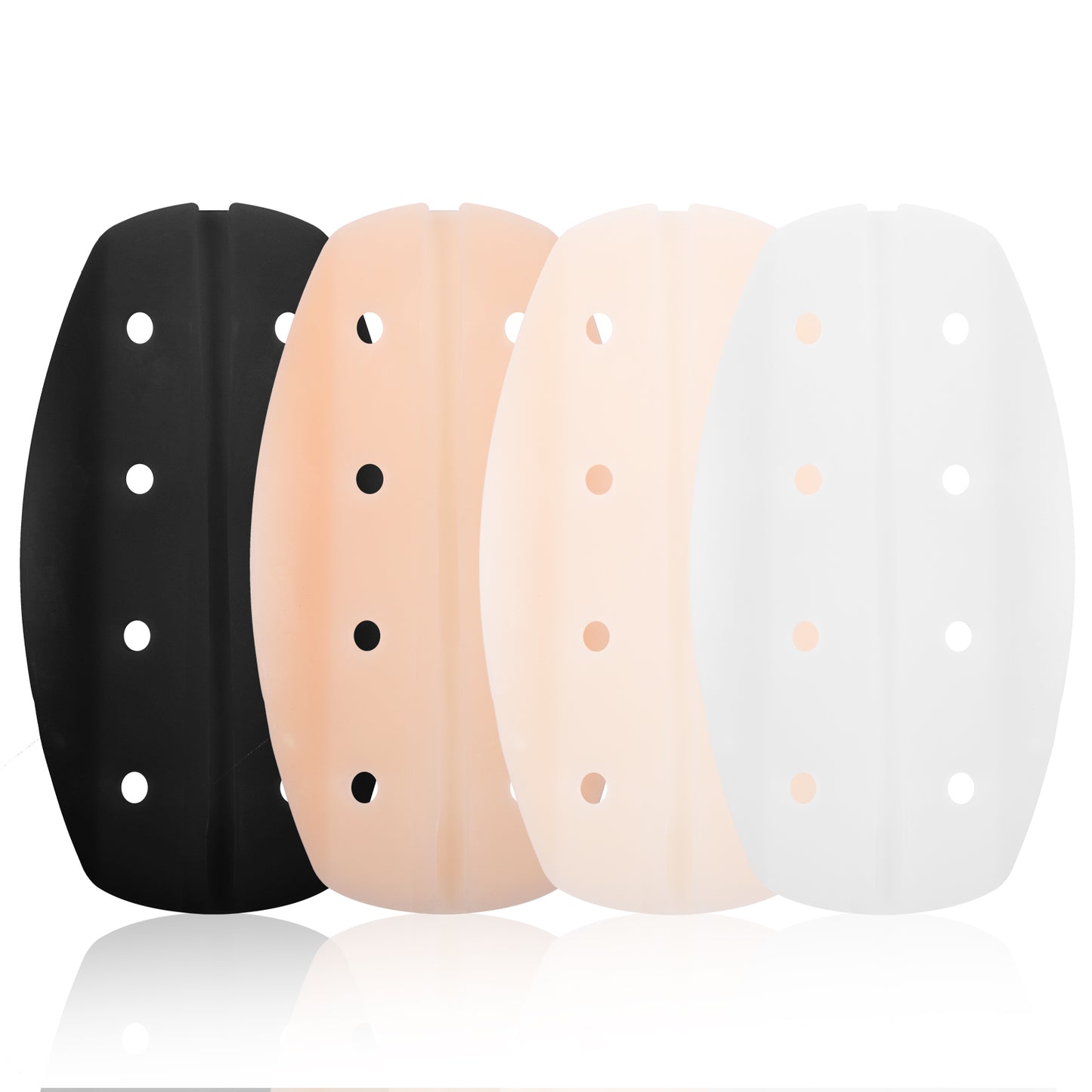 HekouJiub 4 Pairs Silicone Bra Strap Cushions Non-Slip Bra Strap Cushion Reusable Shoulder Protectors for Bra Straps Ease Shoulder Discomfort
