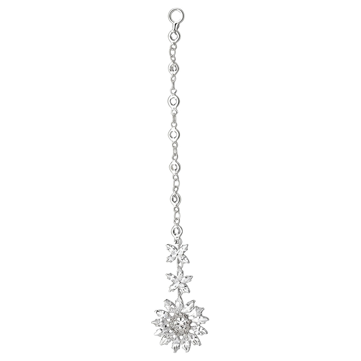Yolev Indian Head Jewelry, Flower Headpiece Jewelry Chain