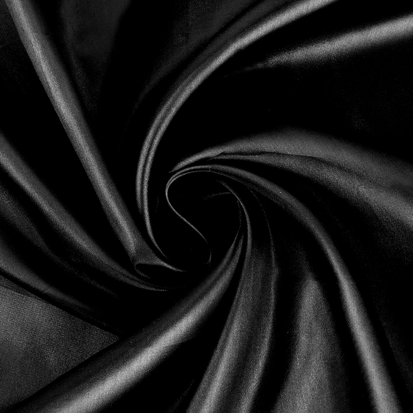 1 Yard x 58 Inch Soft Satin Fabric Polyester Fabric for Wedding Dress,Clothing Making,DIY Crafts,Sewing(Black)