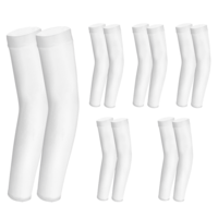 6 Pairs Arm Sleeves for Kids, UV Sun Protector Kids Arm Sleeves Sport Breathable Elastic Ice Youth Compression Sleeve(Black)