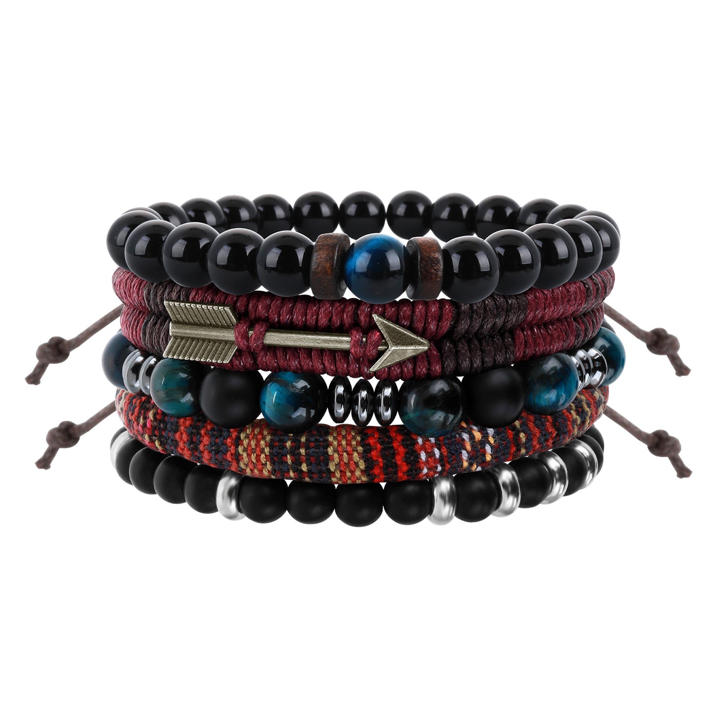 Braided Leather Bracelets for Men Women Mens Leather Bracelet with Stainless Steel Magnetic Clasp Braided Leather Bracelet Mens Bracelets Leather Bracelet Jewelry Gifts