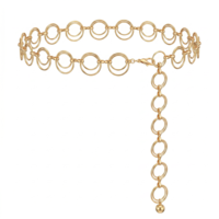 Yolev Waist Chain Belt,Gold Waist Belt,Chunky Belt for Women Dresses Jeans