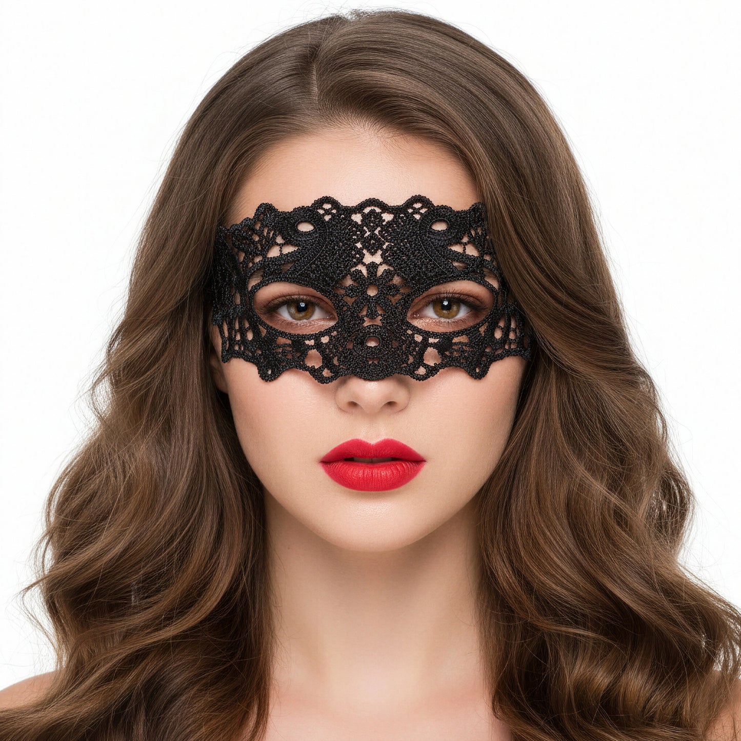 Neyauo Masquerade Masks for Women, Black Masquerade Mask, Lace Mask for Halloween, Costume Party, Carnival Party