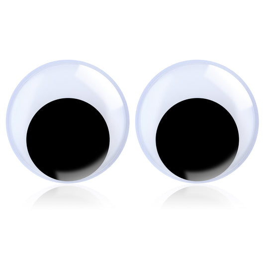 HekouJiub 18cm Large Googly Eyes 2Pcs Giant Wiggle Eyes with Self Adhesive