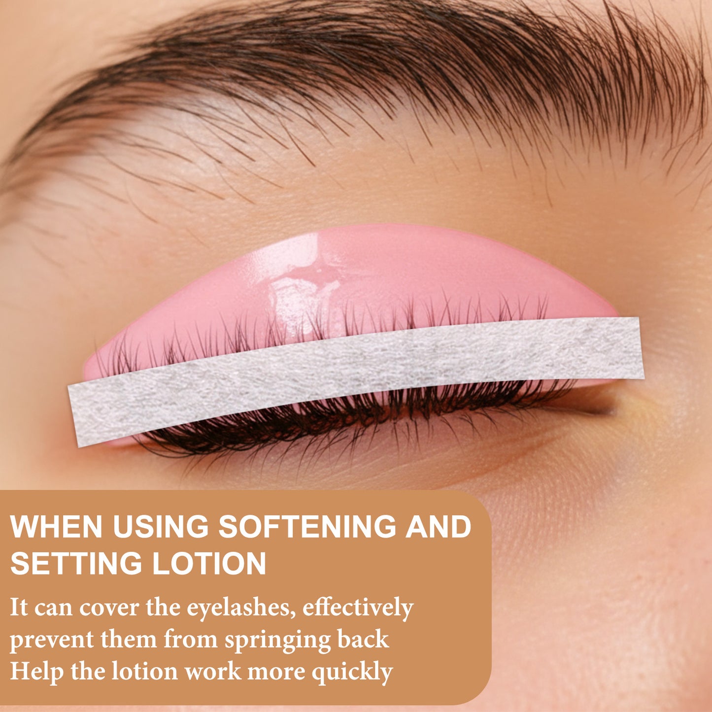 1000PCS Lash Lift Paper Strips Lash Perm Paper Eyelash Lifting Lashes Lift Ribbon Preventing EyeLashes from Popping Out Easy-to-Use Papers Covers for Perfect Eyelash Perm Color, Salon Home Use (White)