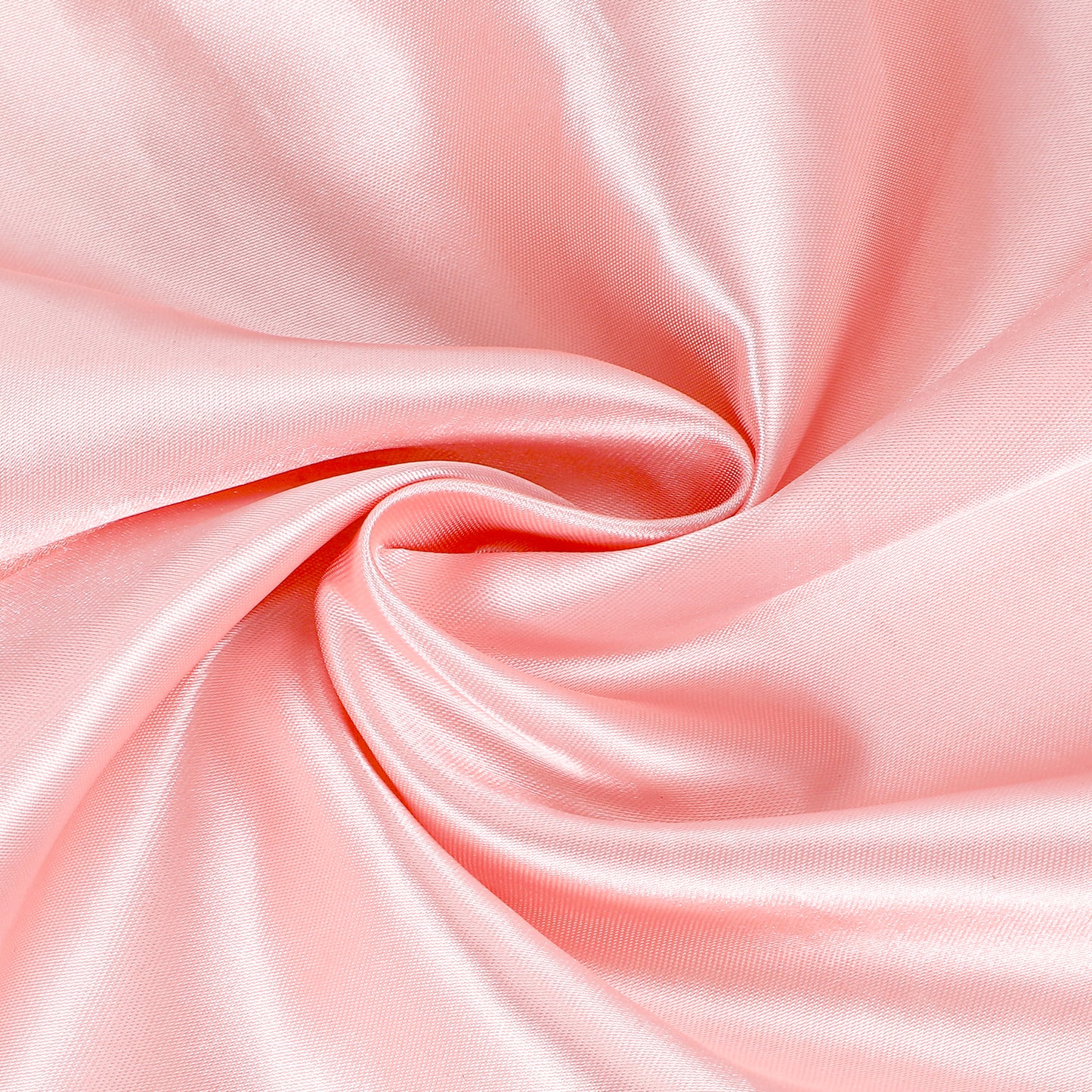 Satin Fabric by The Yard, 60 Inch Wide Pink Satin Fabric Shiny & Silky Lining Fabric Satin Cloth Fabric for Wedding Dress, Clothing Making, DIY Crafts, Table Cover, Sewing(Pink)