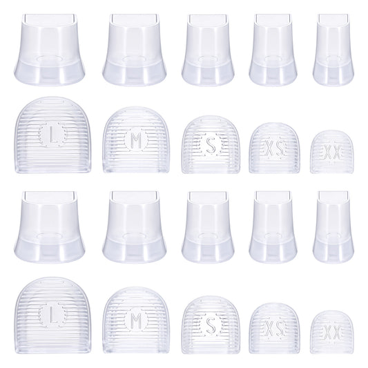 High Heel Protectors, Heel Stoppers, Heel Repair Caps, Covers for Walking On Grass and Uneven Road, Heel Cover Cups, Perfect for Wedding Outdoor Events, U Type, Black, 10 Pairs