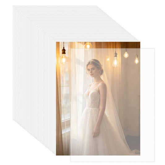 70 Pcs Translucent Vellum Paper 5x7 Inch Printable Trace Paper Wedding Photo Cover for Invitations DIY Printing Wedding Photos Sketching Drawing Birthday Supplies