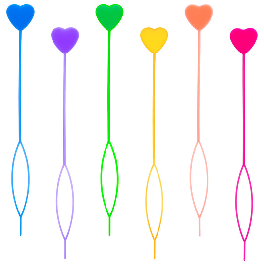 Quick Beader For Hair Braids Loading Hair Beader Tool Bead Threader Braid Stringer Plastic Ponytail Maker For Making Hair Jewlery(20 Pcs Colorful)