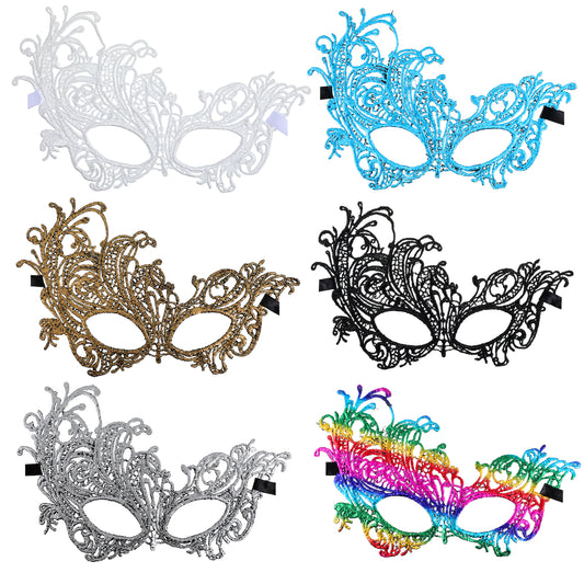 Gemoioio Halloween Masks for Adults Masquerade Mask Mardi Gras Mask