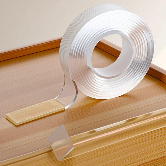 Yolve Clear Corner Guards Soft Table Corner Protectors Invisible Anti-Collision Wall Protector Corner Protectors for Furniture Proof Table Drawers Sink Wall (0.8in x16.4FT)