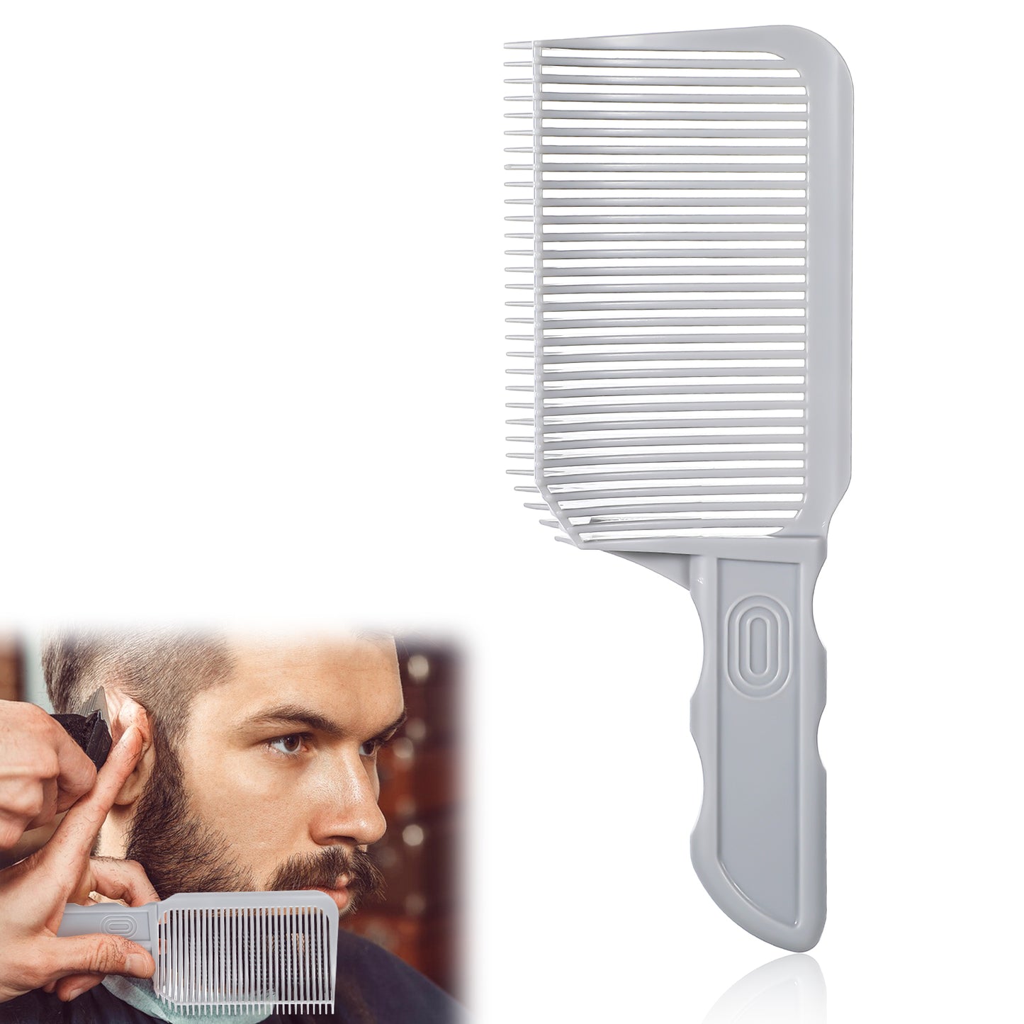 Lusofie Fade Combs Professionally Hair Cutting Comb Curved Barber Fade Combs Blending Combs For Fades, Barber Supplies For Men Women